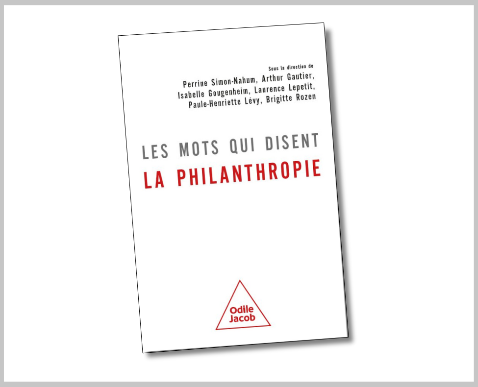 Couverture du livre "Les mots qui disent la philanthropie"
