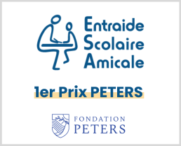 Entraide Scolaire Amicale reçoit le 1er prix Peters