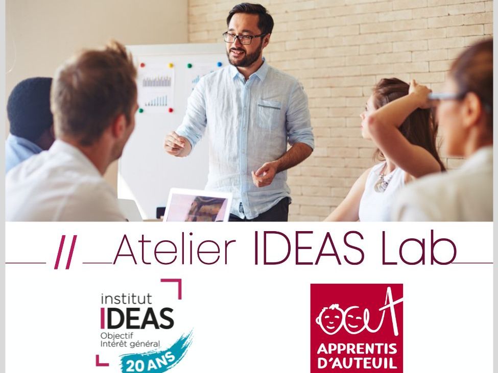 Atelier IDEAS Lab du 6 octobre
