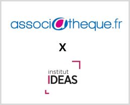 Logos de l'Institut IDEAS et de Associatheque.fr