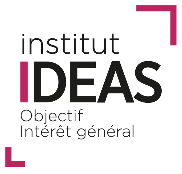 Logo institut IDEAS sa signature : Objectif Intérêt général