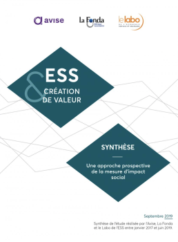Synthèse de l'étude « ESS et création de valeur »