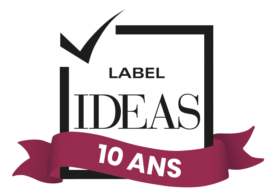 Logo Label IDEAS 10 ans