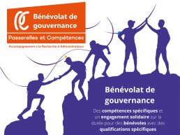 Benevolat de gouvernance - Logo de Passerelles et compétences