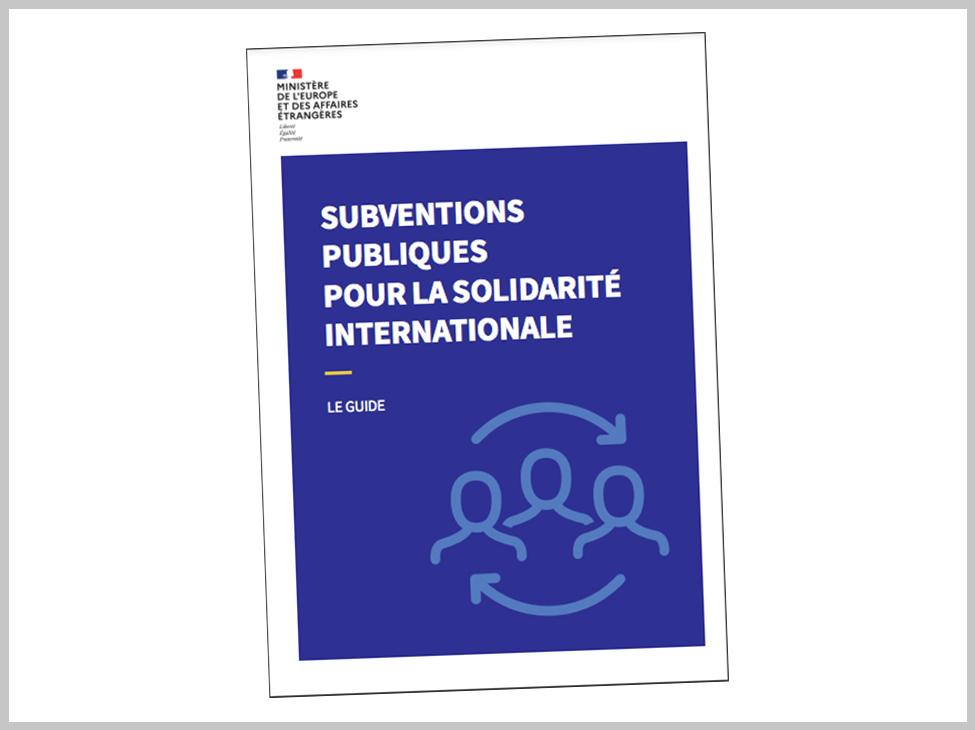 Guide des subventions pour la solidarité internationale