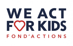 logo Fonds de dotation We act for kids