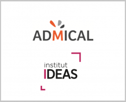Logo ADMICAL et logo Institut IDEAS