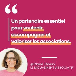 Claire Thoury, Le Mouvement associatif