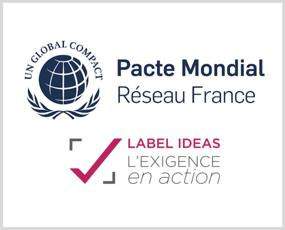 1er label pour le Pacte Mondial de l'ONU Réseau France