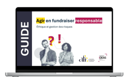 Photo du Guide Agir en fundraiser responsable