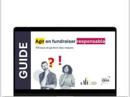 Photo du Guide Agir en fundraiser responsable AFF x IDEAS