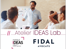 Atelier IDEAS Lab avec le cabinet FIDAL
